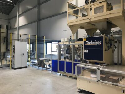 Technipes Futura een afzakmachine voor openmondzakken