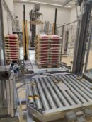 Gestapelde pallet bij Food Blending
