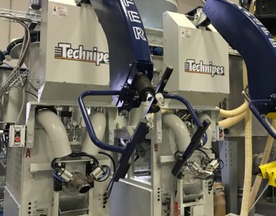 Detail van de Technipes Tecno FF ventielafzakker